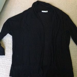 Black sheer cardigan